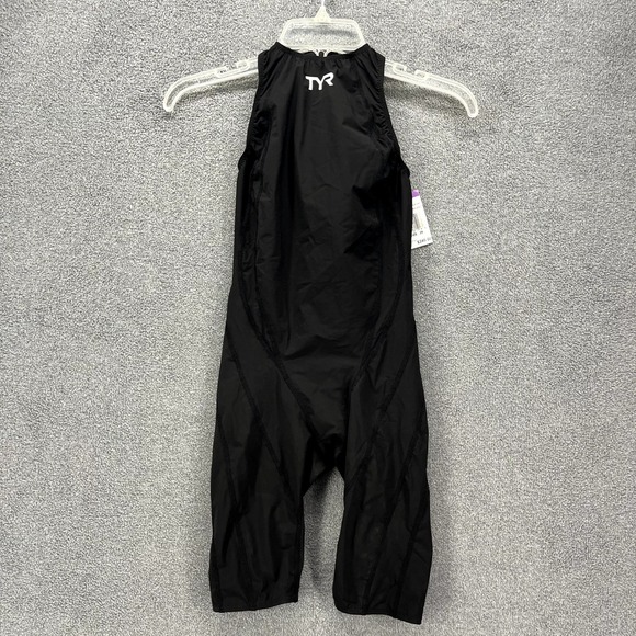 TYR Other - TYR Tri Suit Swim Men's 26 Black Short John Back full Zip Triathlon outdoor